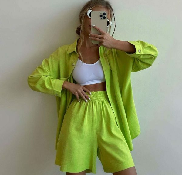 Y2K Streetwear Two Piece Set for Women, Matching Summer Outfit