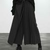 Y2K Streetwear Wide Leg Hakama Palazzo Techwear Cyberpunk Baggy Pants