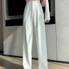 Y2K Streetwear Wide Leg High Waist Floor-Length Trousers