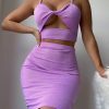 Y2K Streetwear Women's 2-Piece Skirt Set