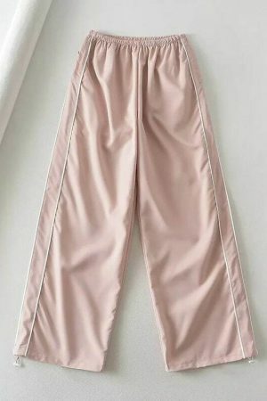 Y2K Streetwear Women's Side Stripes Jogger Pants