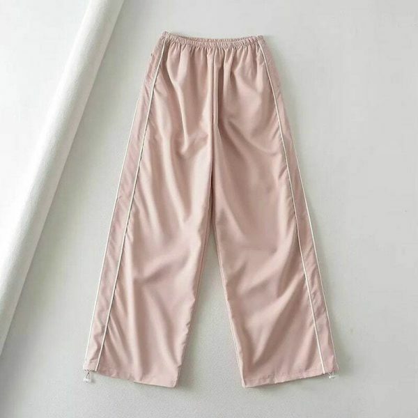 Y2K Streetwear Women's Side Stripes Jogger Pants