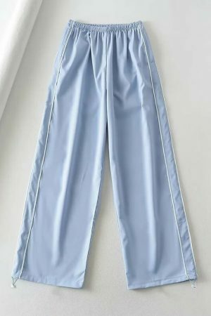 Y2K Streetwear Women's Side Stripes Jogger Pants