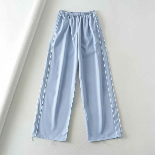 Y2K Streetwear Women's Side Stripes Jogger Pants