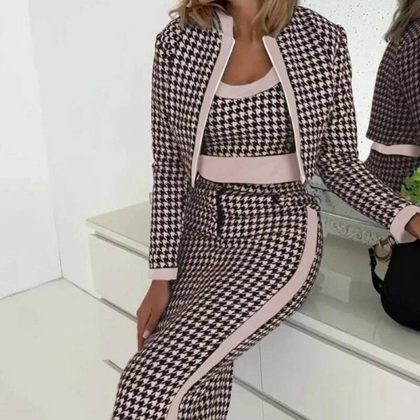 Y2K Streetwear Women's Two-Piece Dress & Jacket Set