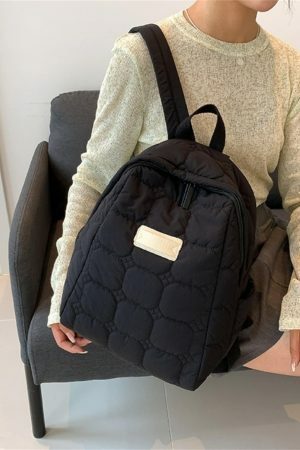 Y2K Style Japanese Canvas Backpack - Lightweight & Waterproof