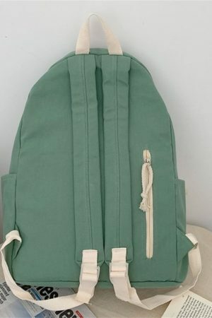 Y2K Style Japanese Korean Campus Backpack for Girls - Streetwear Canvas Student Bag for Travel and School - Mother's Day Gift