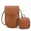 Y2K Style Leather Shoulder Bag with Crossbody Purse for Women