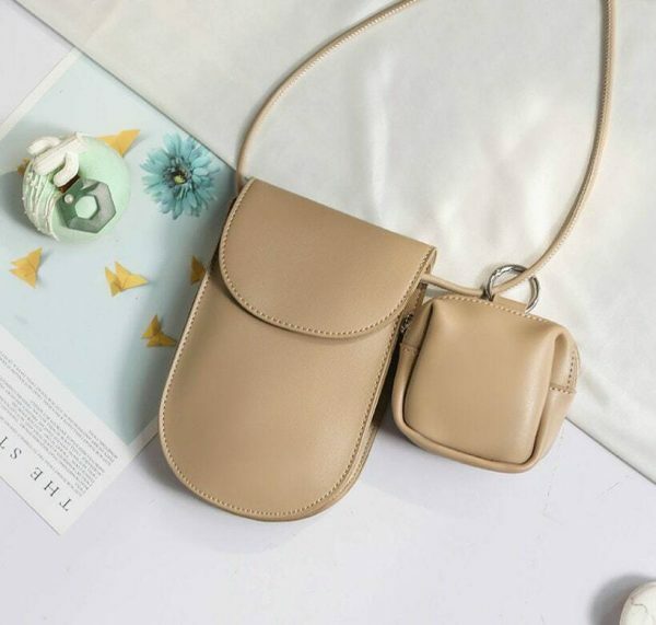 Y2K Style Leather Shoulder Bag with Crossbody Purse for Women