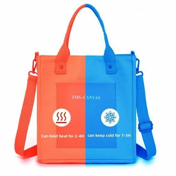 Y2K Style Thermal Insulation Aluminum Film Bento Lunch Bag