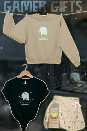 Y2K Sweetroll Streetwear Tee | Medieval Gamer Aesthetic Sweatshirt