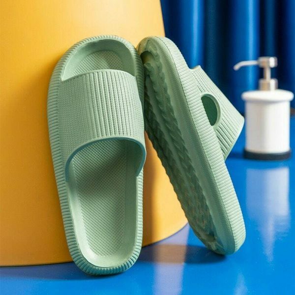 Y2K Thick Platform Streetwear Slippers - Non-slip Home Flip Flops