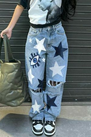 Y2K Vintage Baggy Cargo Pants for Hip Hop Streetwear