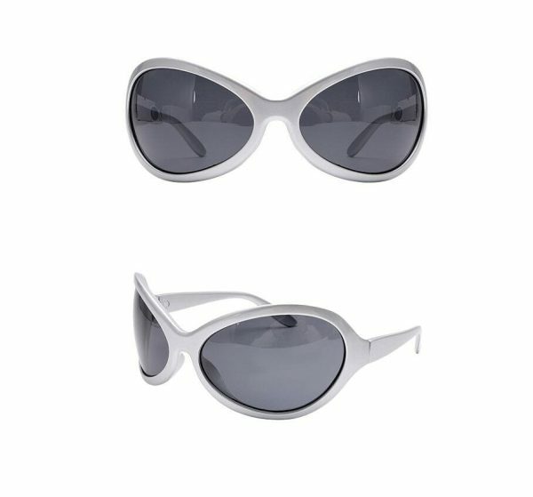 Y2K Vintage Bug Shield Sunglasses