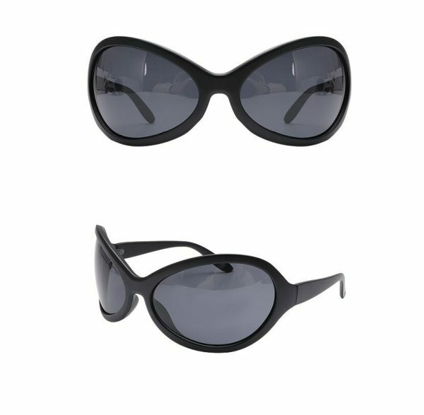 Y2K Vintage Bug Shield Sunglasses