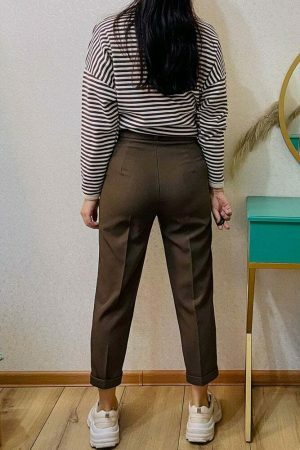 Y2K Vintage High Waist Ankle-Length Streetwear Pants