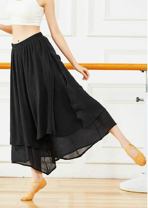 Y2K Wide Leg Split Pants for Women - Retro Boho Streetwear