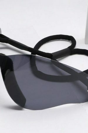 Y2K Wraparound Shield Sunglasses for Streetwear Fashion