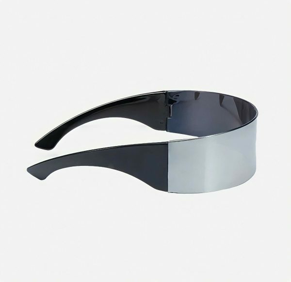 Y2K Wraparound Shield Sunglasses